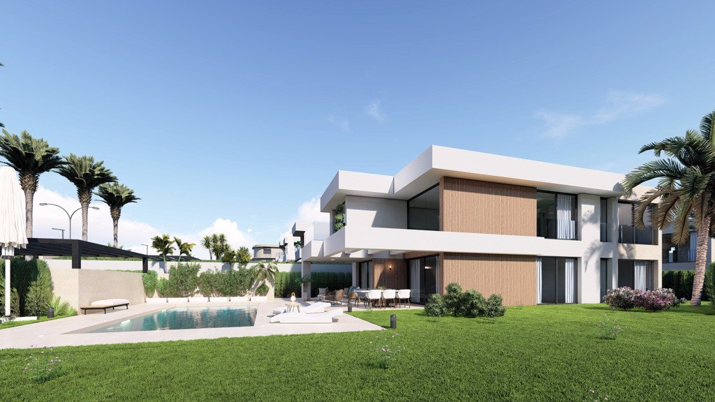 Huvila Malaga, Espanja 4 makuuhuonetta, 215 m2 No. 100732