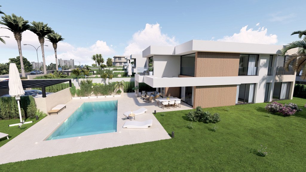 Huvila Malaga, Espanja 4 makuuhuonetta, 215 m2 No. 100732
