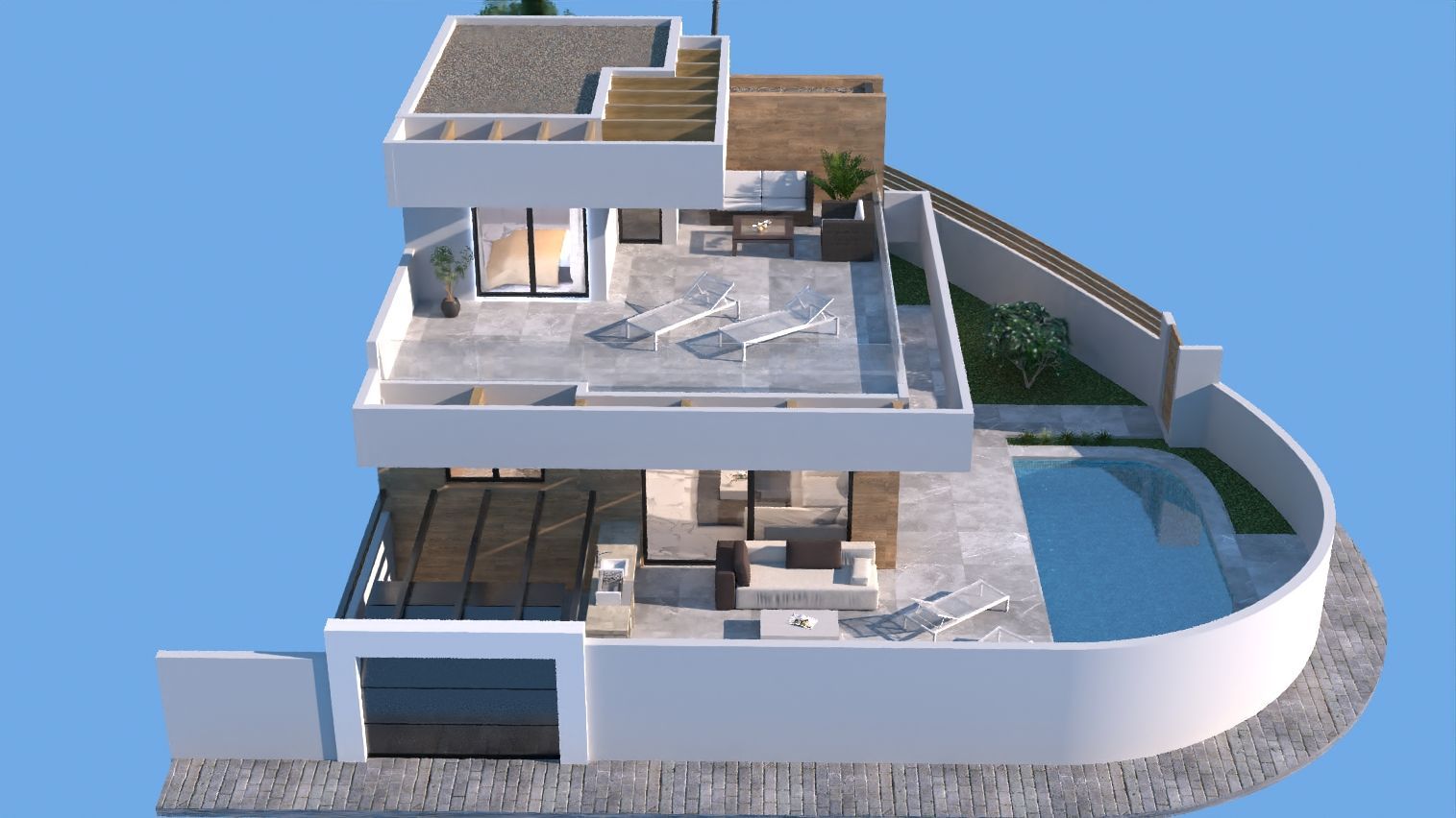 House in Rojales, Alicante, Spain 3 bedrooms, 189 sq.m. No. 95487