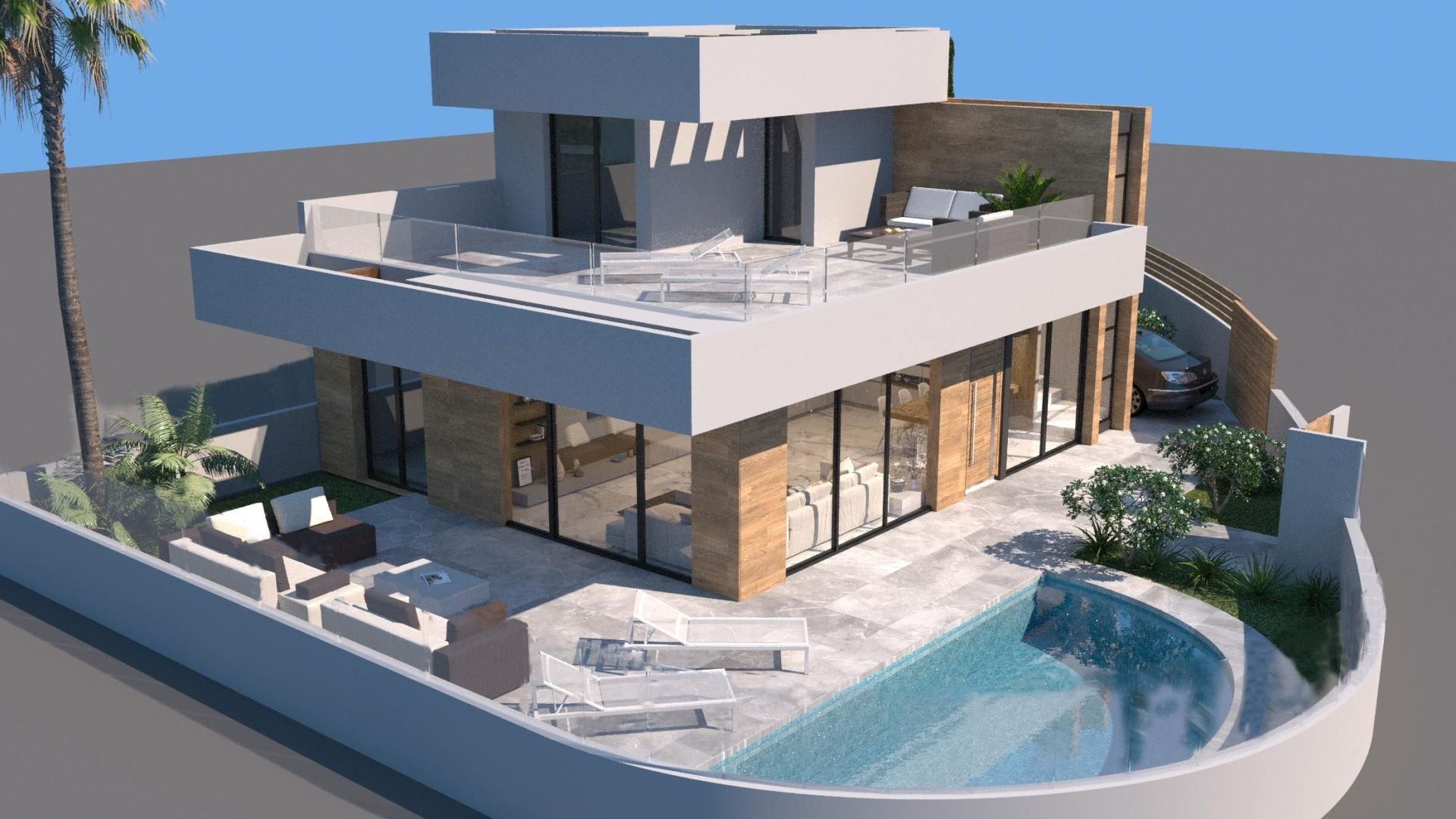 House in Rojales, Alicante, Spain 3 bedrooms, 189 sq.m. No. 95487