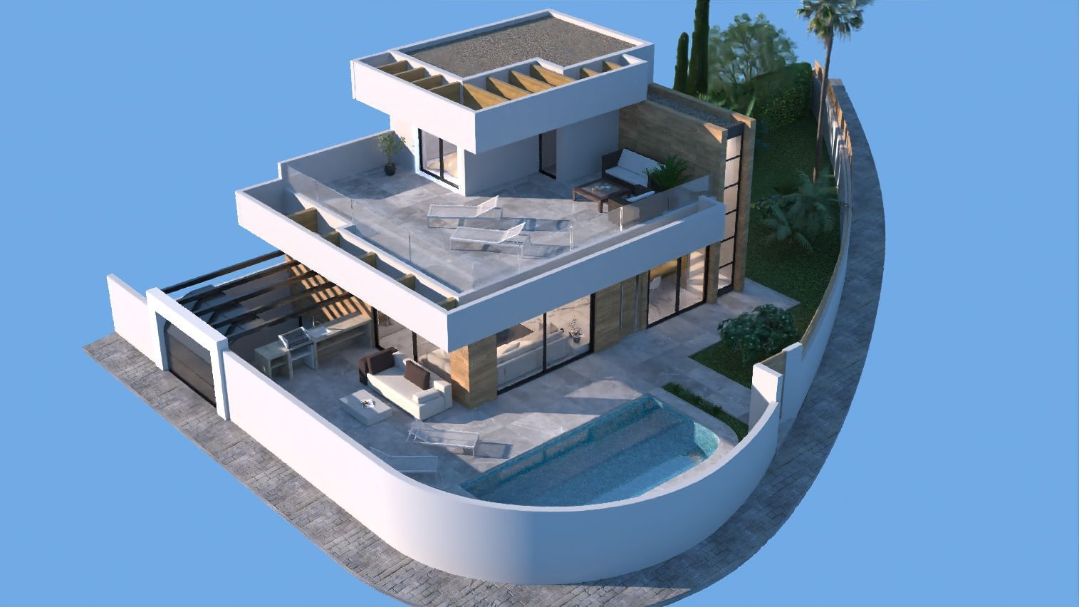 House in Rojales, Alicante, Spain 3 bedrooms, 189 sq.m. No. 95487