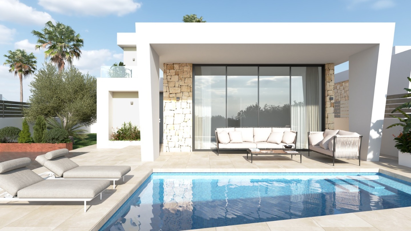 Villa a Torrevieja, Alicante, Spagna 2 camere da letto, 121 mq. N° 91060