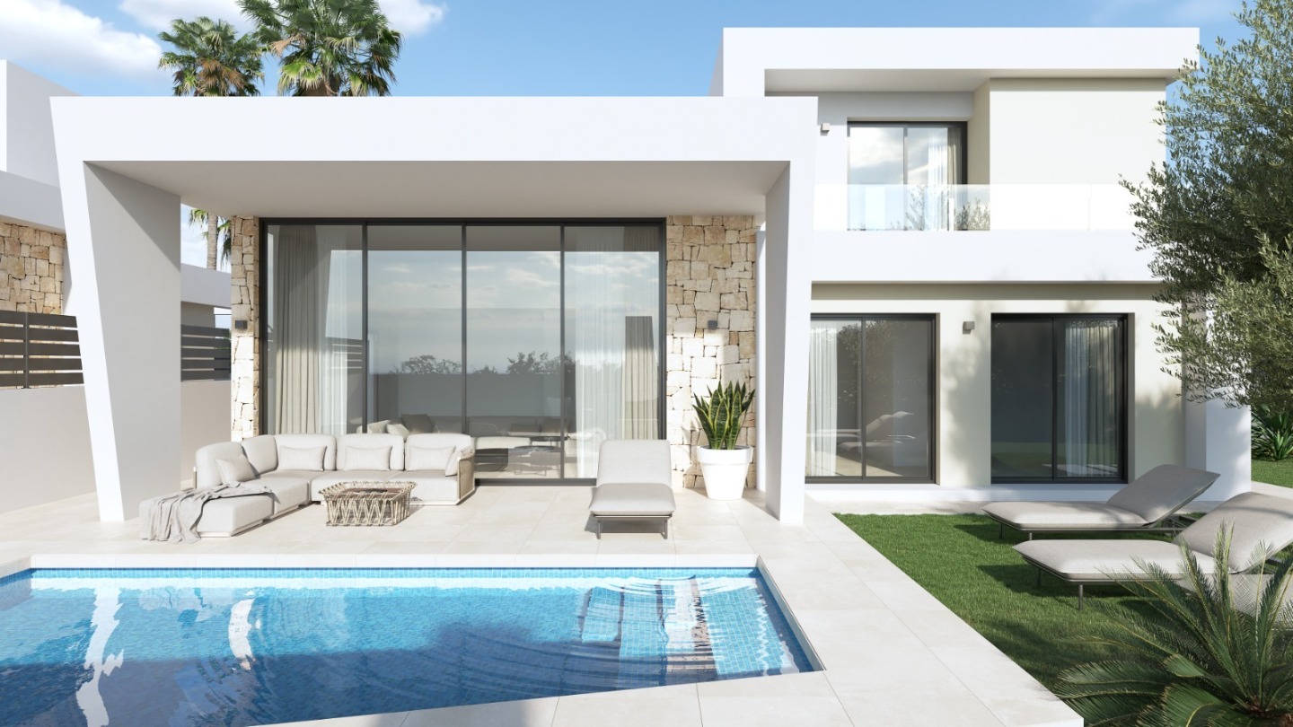 Villa a Torrevieja, Alicante, Spagna 2 camere da letto, 121 mq. N° 91060