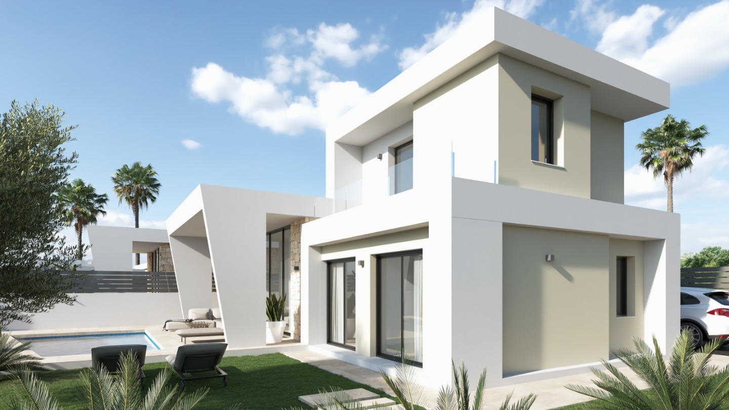 Villa a Torrevieja, Alicante, Spagna 2 camere da letto, 121 mq. N° 91060
