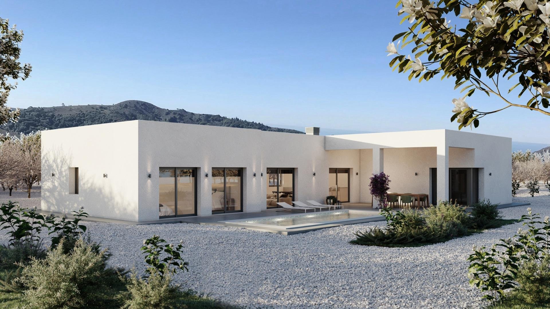 Villa a Pinoso, Alicante, Spagna 3 camere da letto, 199 mq. N° 111304