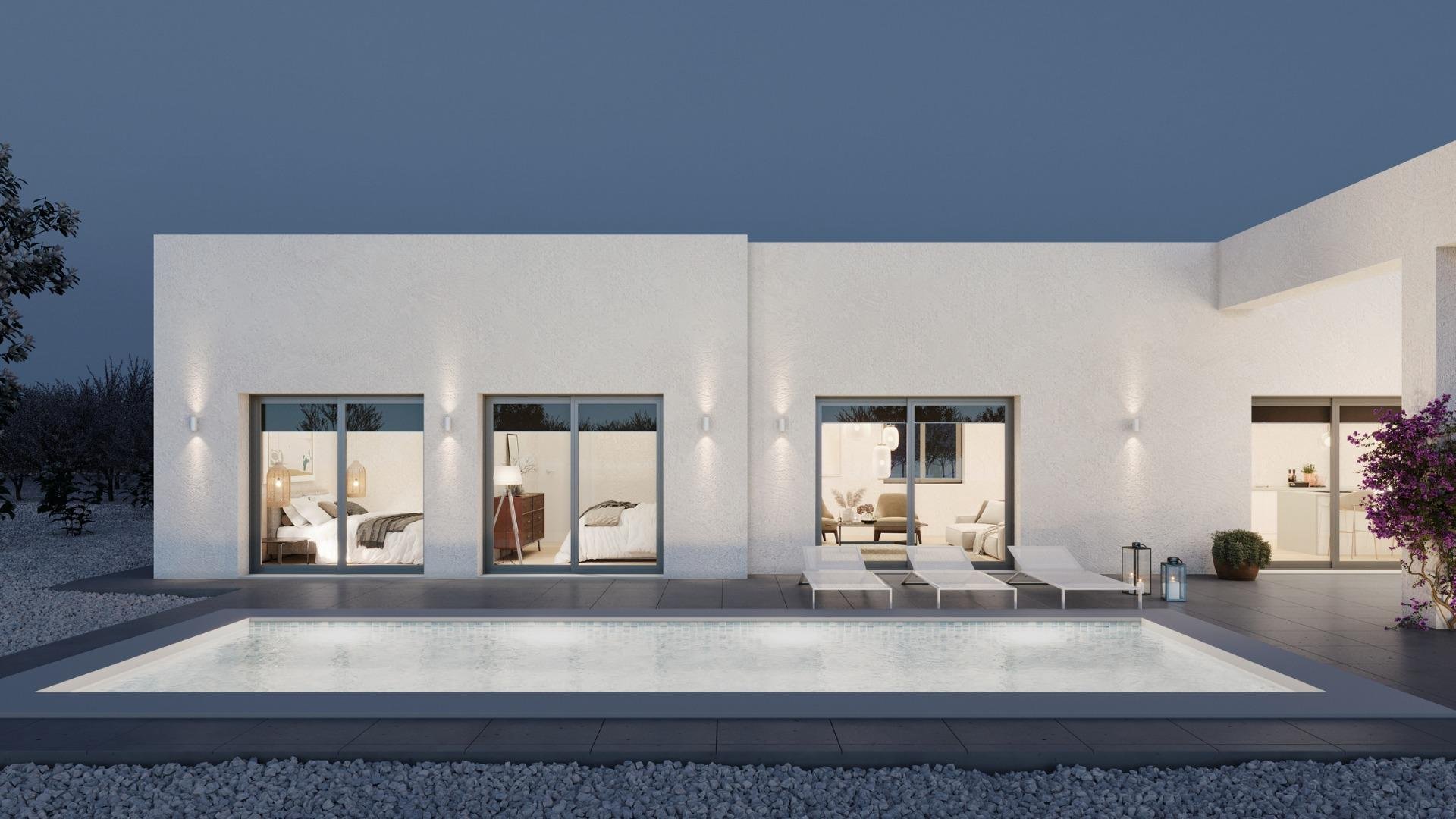 Villa a Pinoso, Alicante, Spagna 3 camere da letto, 199 mq. N° 111304