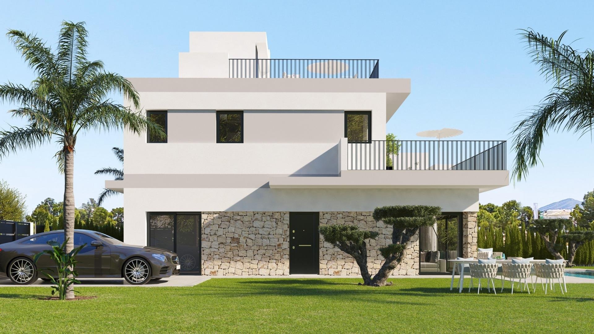 Villa i San Miguel de Salinas, Alicante, Spanien 3 sovrum, 237 kvm. Nr. 103510