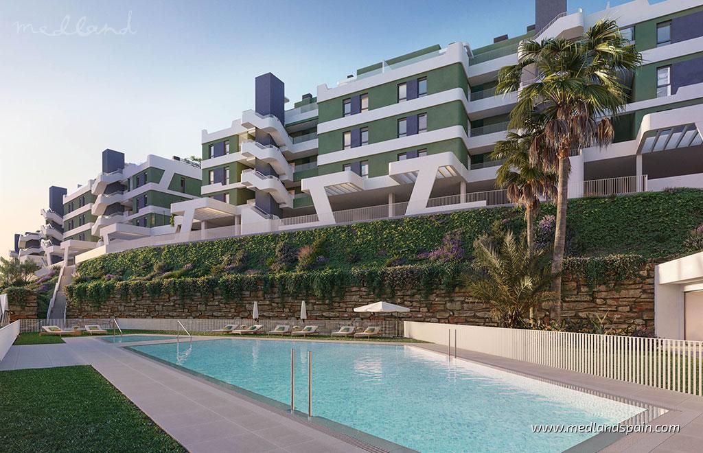 Wohnung in Mijas Costa, Malaga, Spanien 2 Schlafzimmer, 116 m2 Nr. 52932