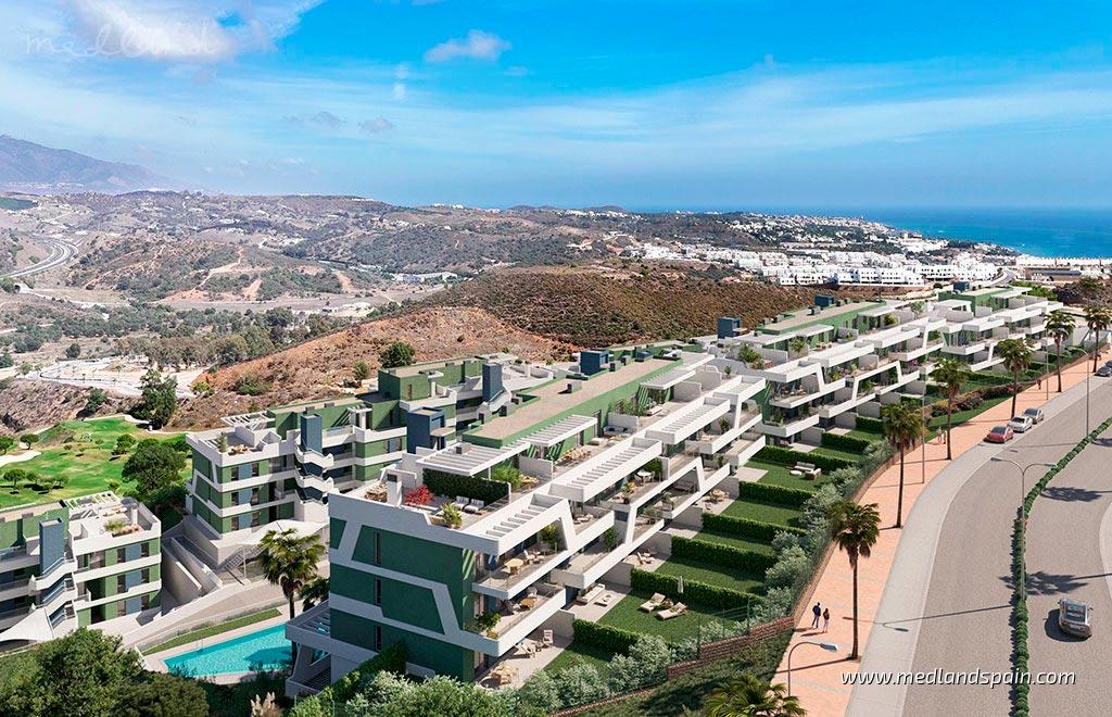 Wohnung in Mijas Costa, Malaga, Spanien 2 Schlafzimmer, 116 m2 Nr. 52932