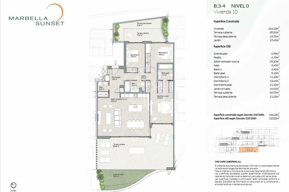 Apartment in Marbella, Malaga, Spain 3 bedrooms, 246 sq.m. No. 111070