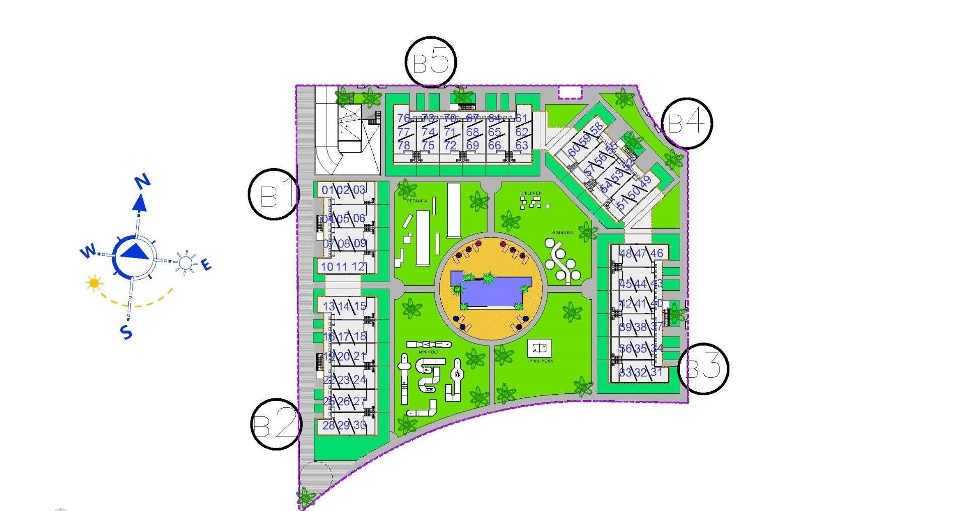 Apartment in Guardamar del Segura, Alicante, Spain 2 bedrooms, 64 sq.m. No. 111319