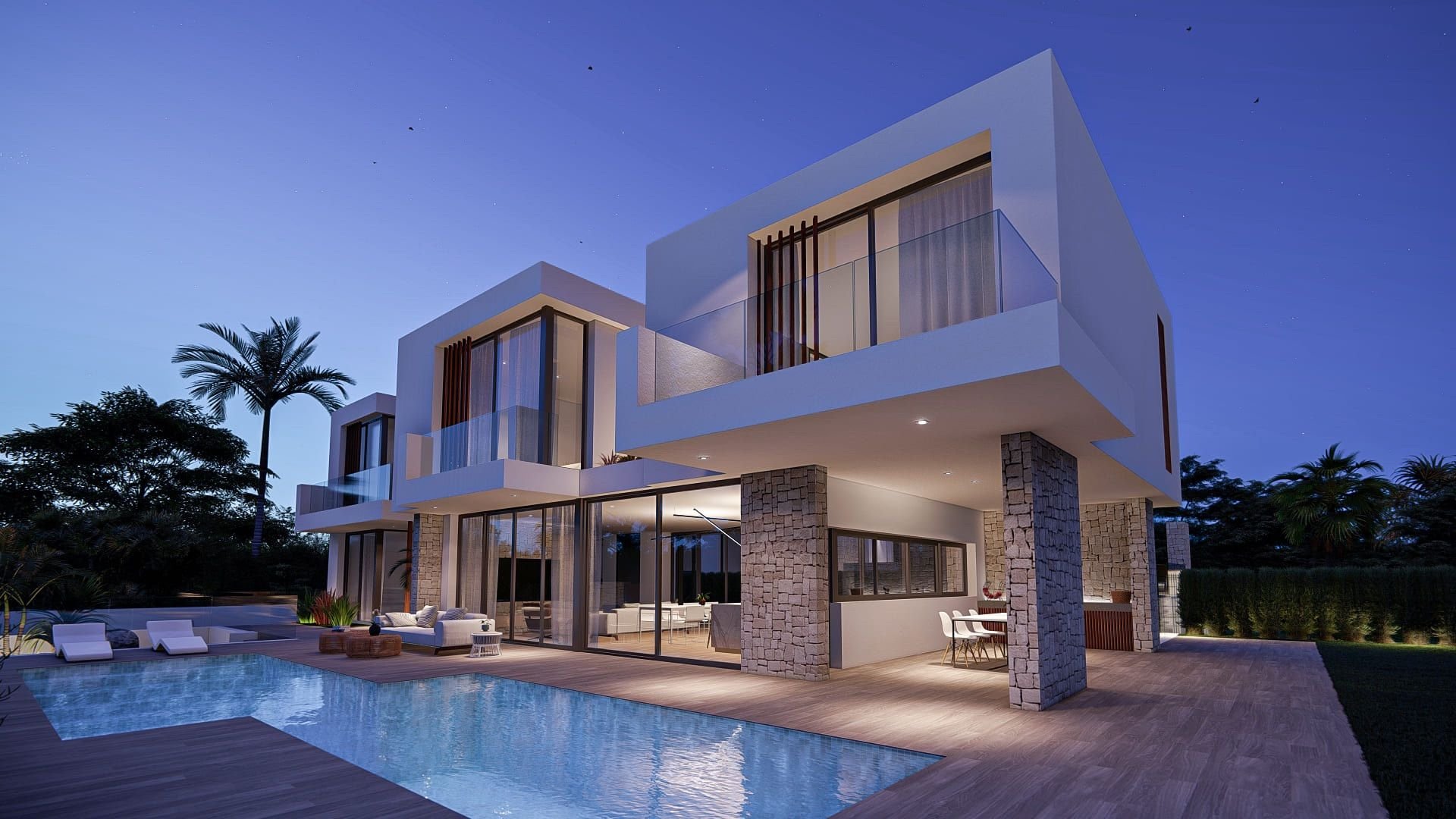 Villa i L'Albir, Alicante, Spanien 4 sovrum, 481 kvm. Nr. 95441