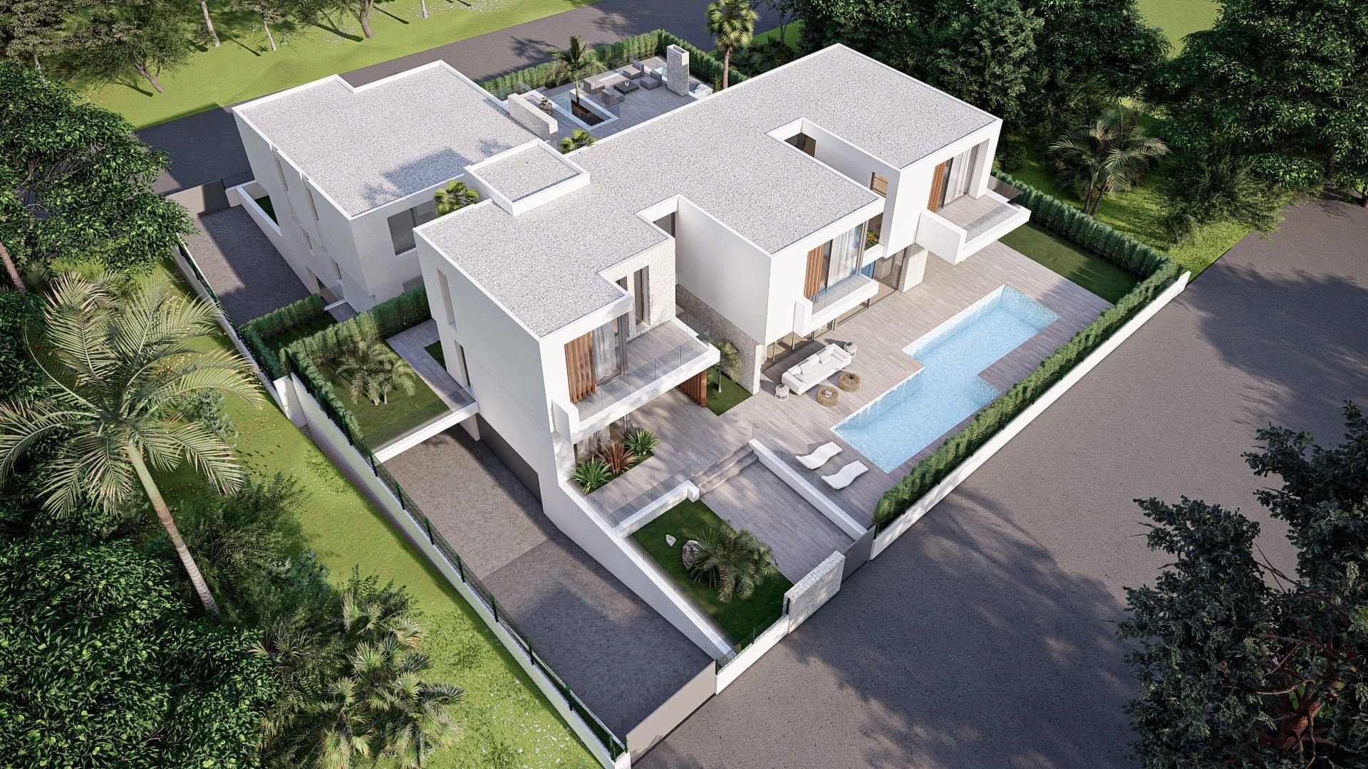 Villa i L'Albir, Alicante, Spanien 4 sovrum, 481 kvm. Nr. 95441