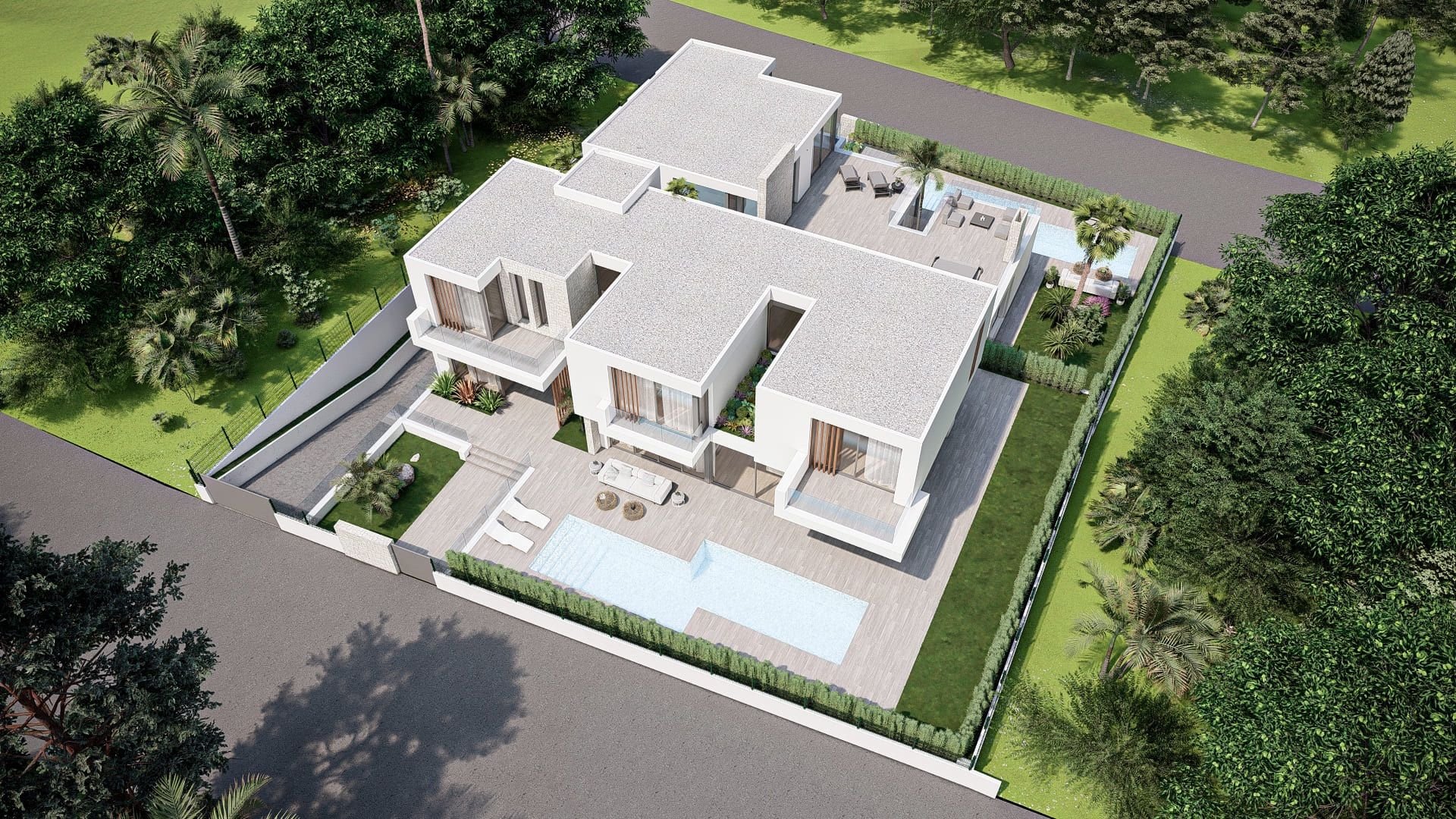 Villa i L'Albir, Alicante, Spanien 4 sovrum, 481 kvm. Nr. 95441