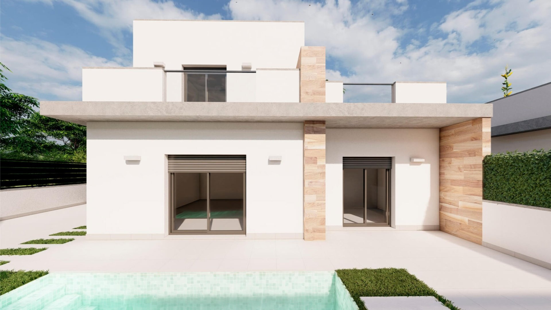 Villa in El Alba Mediterranean Residential, Murcia, Spain 3 bedrooms, 122.7 sq.m. No. 88909