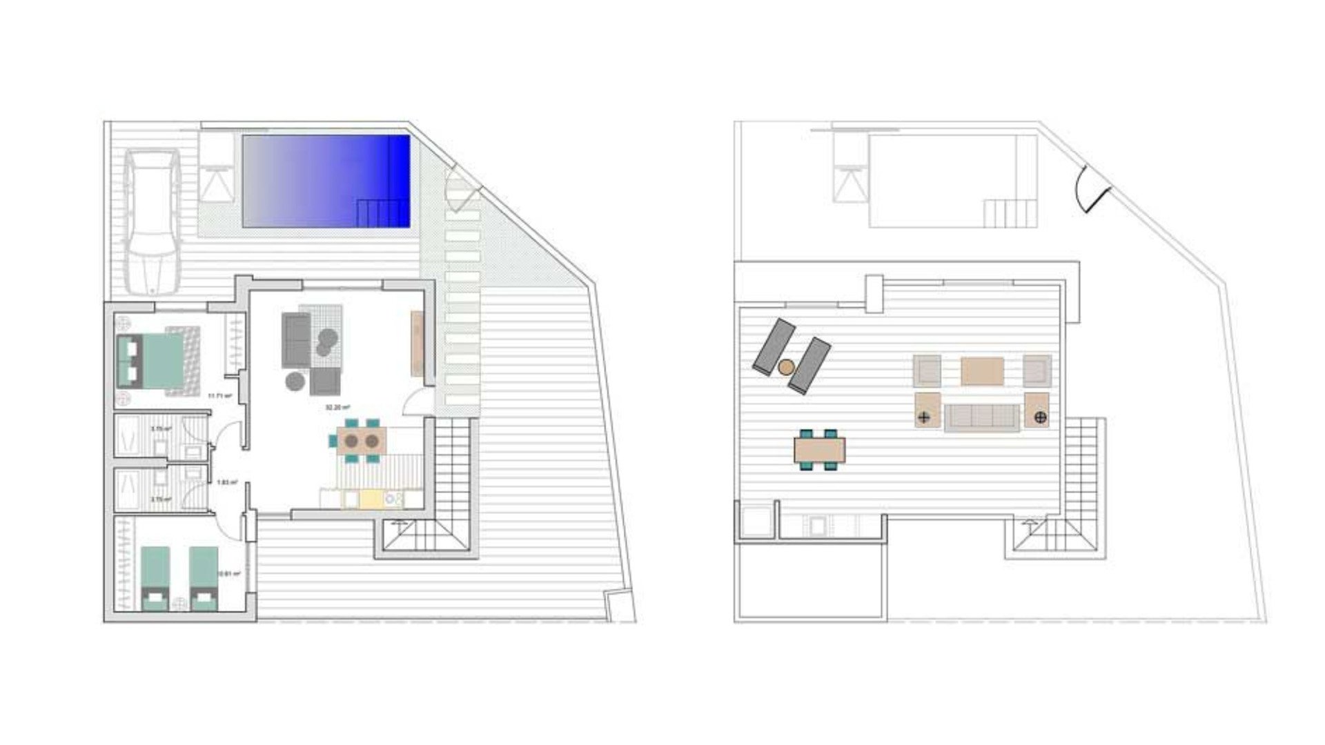 Villa in La Pinada Nature Resort, Murcia, Spagna 2 camere da letto, 77.45 mq. N° 88913