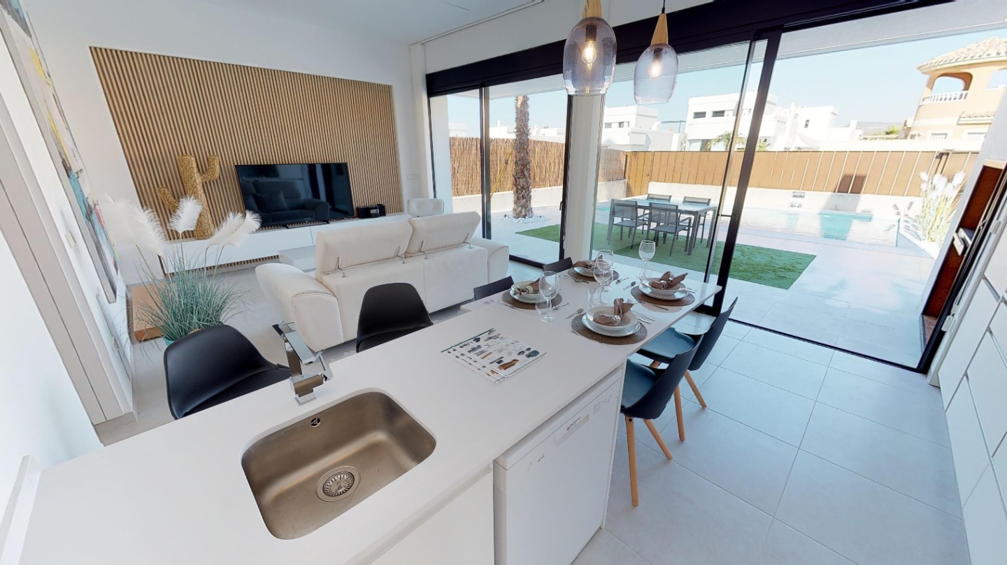 Villa i San Pedro del Pinatar, Murcia, Spanien 3 sovrum, 98 kvm. Nr. 88906