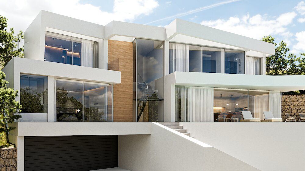 Villa a Altea, Alicante, Spagna 4 camere da letto, 547 mq. N° 95332
