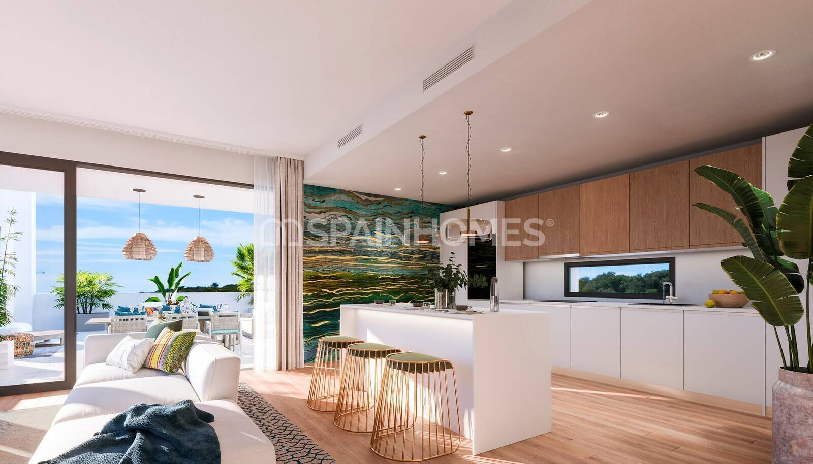 Dzīvoklis Casares, Malaga, Spānijā 2 istabas, 111 m2 Nr. 83736
