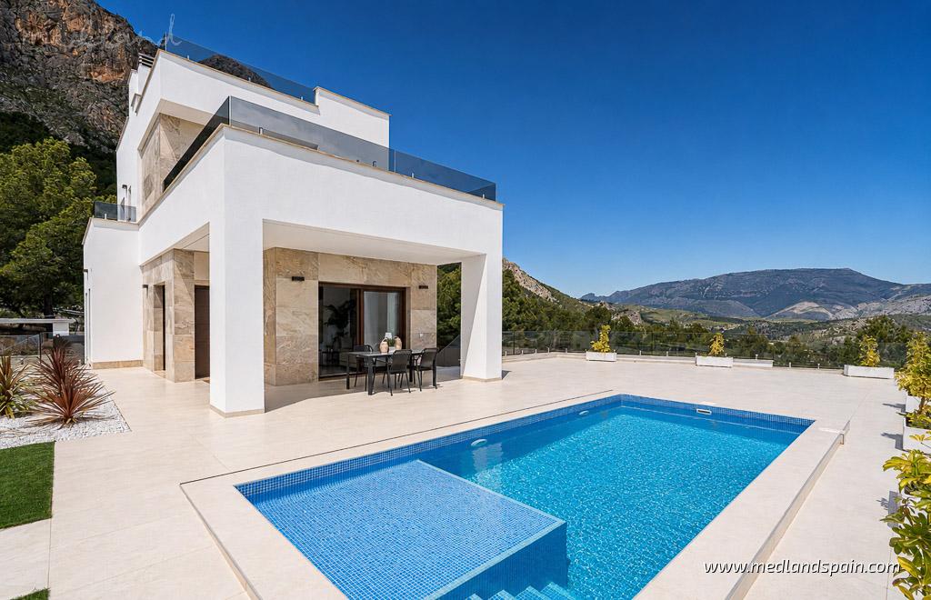 Villa in La Nucia, Alicante, Spanien 3 Schlafzimmer, 129 m2 Nr. 108879