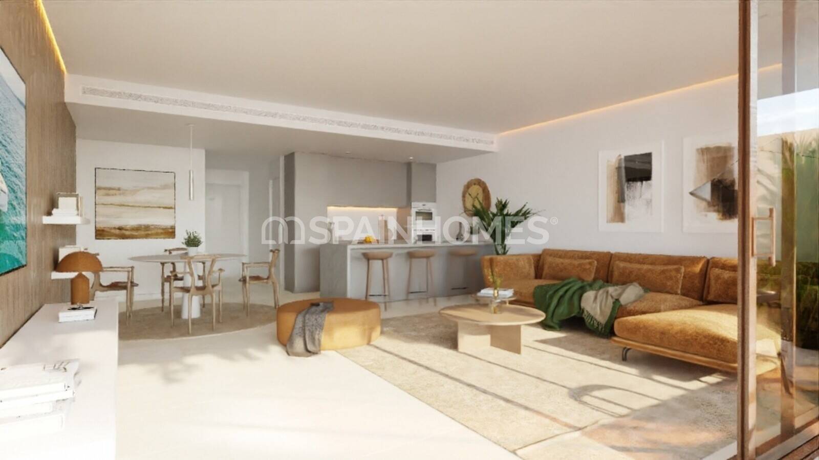 Attico a Fuengirola, Malaga, Spagna 3 camere da letto, 134 mq. N° 48556