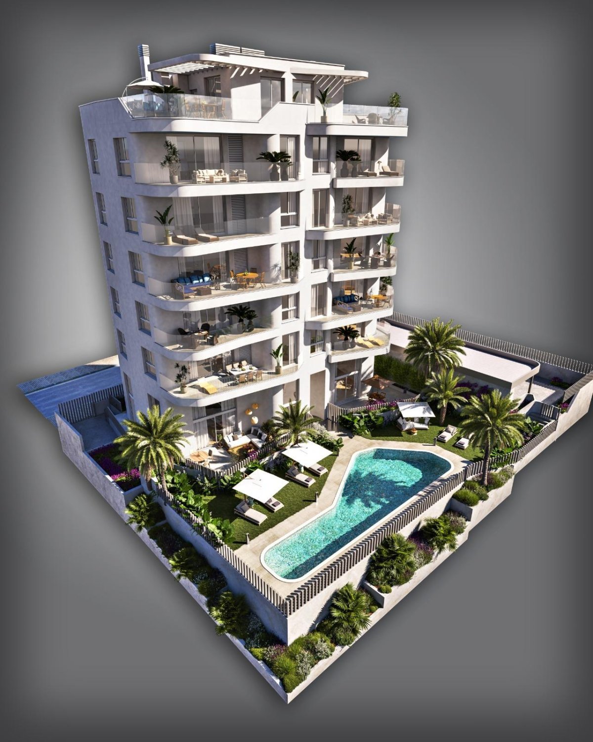 Wohnung in Villajoyosa, Alicante, Spanien 2 Schlafzimmer, 201 m2 Nr. 109329
