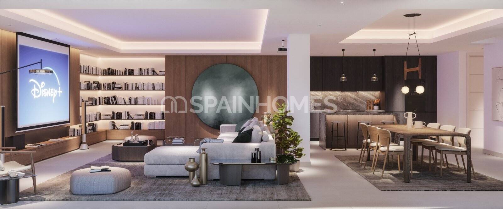 Willa w Mijas, Malaga, Hiszpania 5 sypialni, 357 mkw. nr 48545
