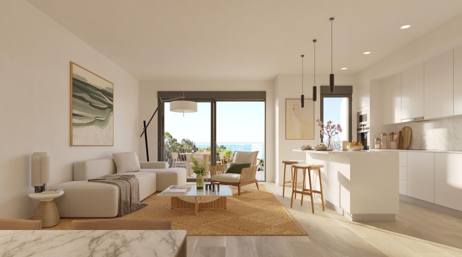 Appartamento a Villajoyosa, Alicante, Spagna 2 camere da letto, 94 mq. N° 95480