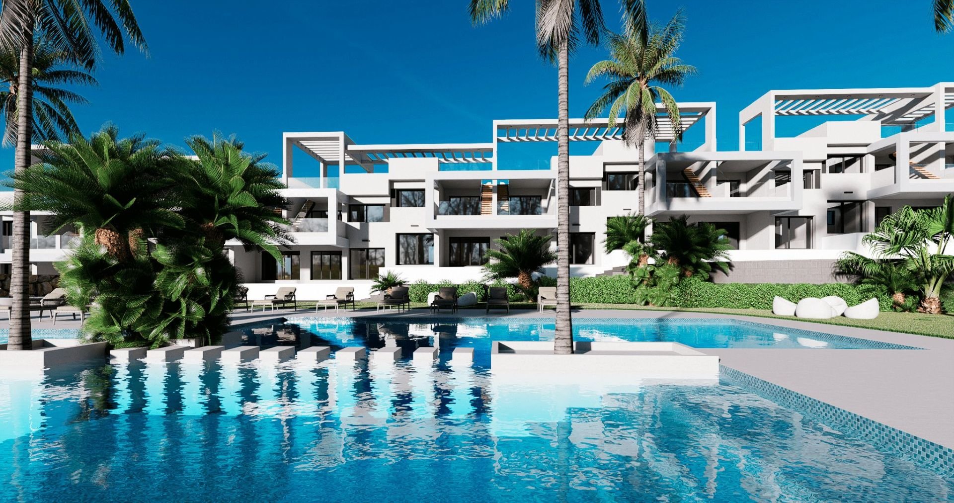 Bungalowi Finestrat, Alicante, Espanja 3 makuuhuonetta, 139 m2 No. 95483