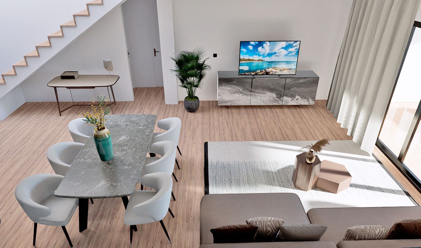 Bungalowi Finestrat, Alicante, Espanja 3 makuuhuonetta, 139 m2 No. 95483