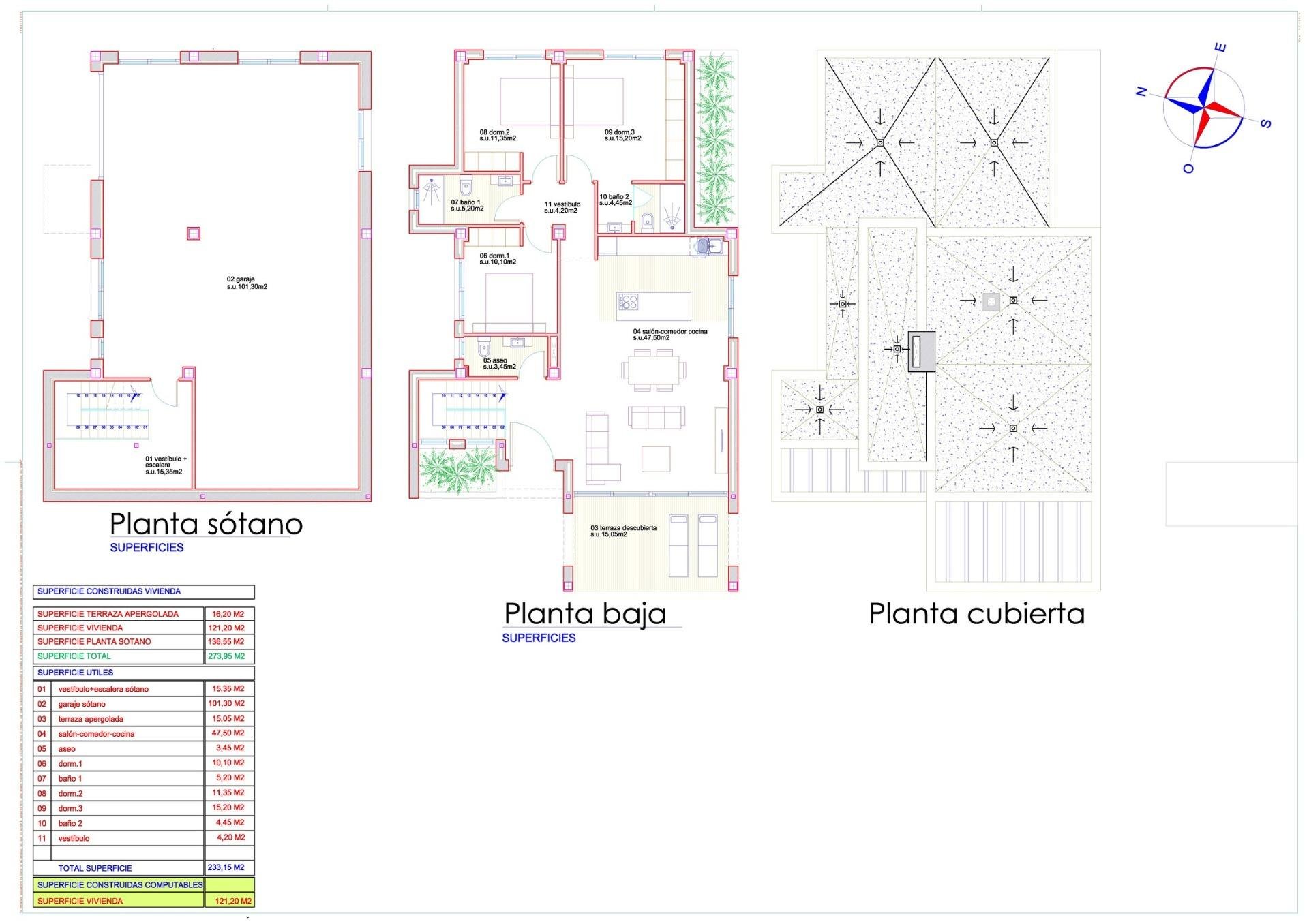Huvila Rojales, Alicante, Espanja 3 makuuhuonetta, 273 m2 No. 111364