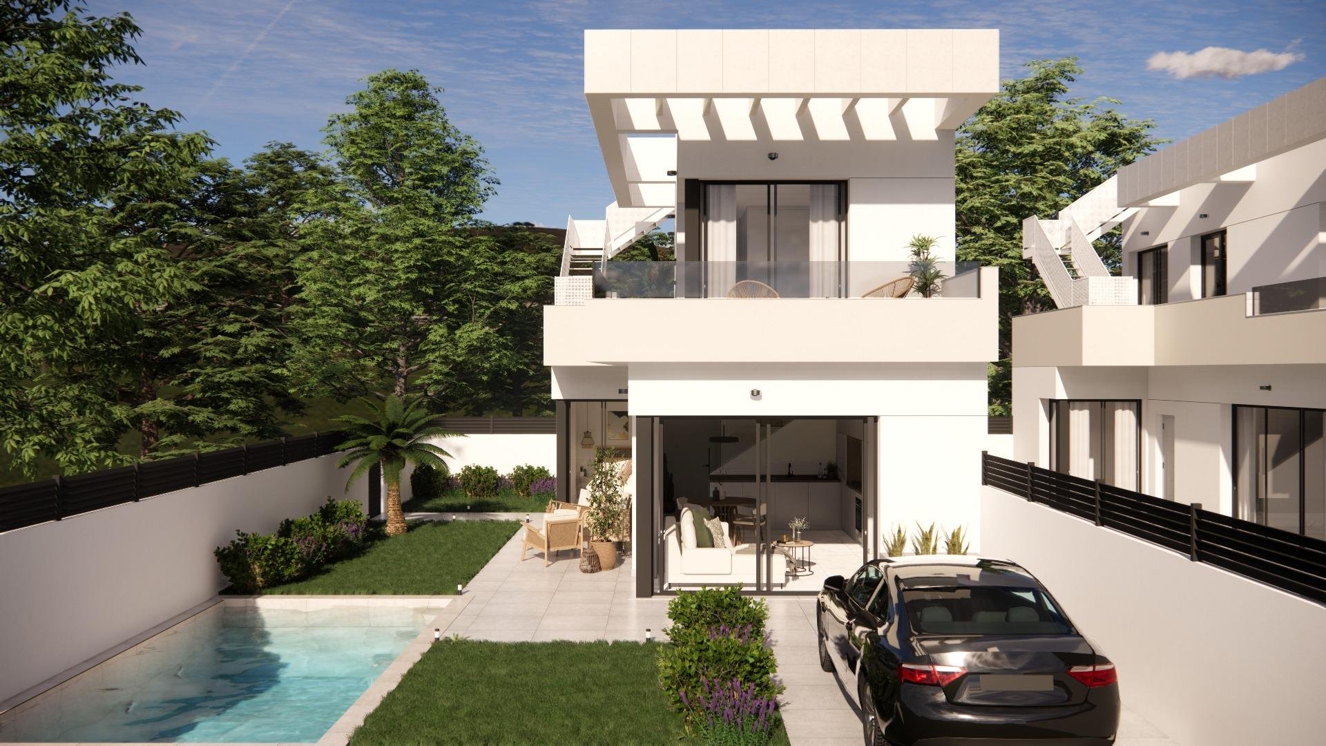 Villa Los Montesinos, Alicante, Spānijā 3 istabas, 90 m2 Nr. 111373