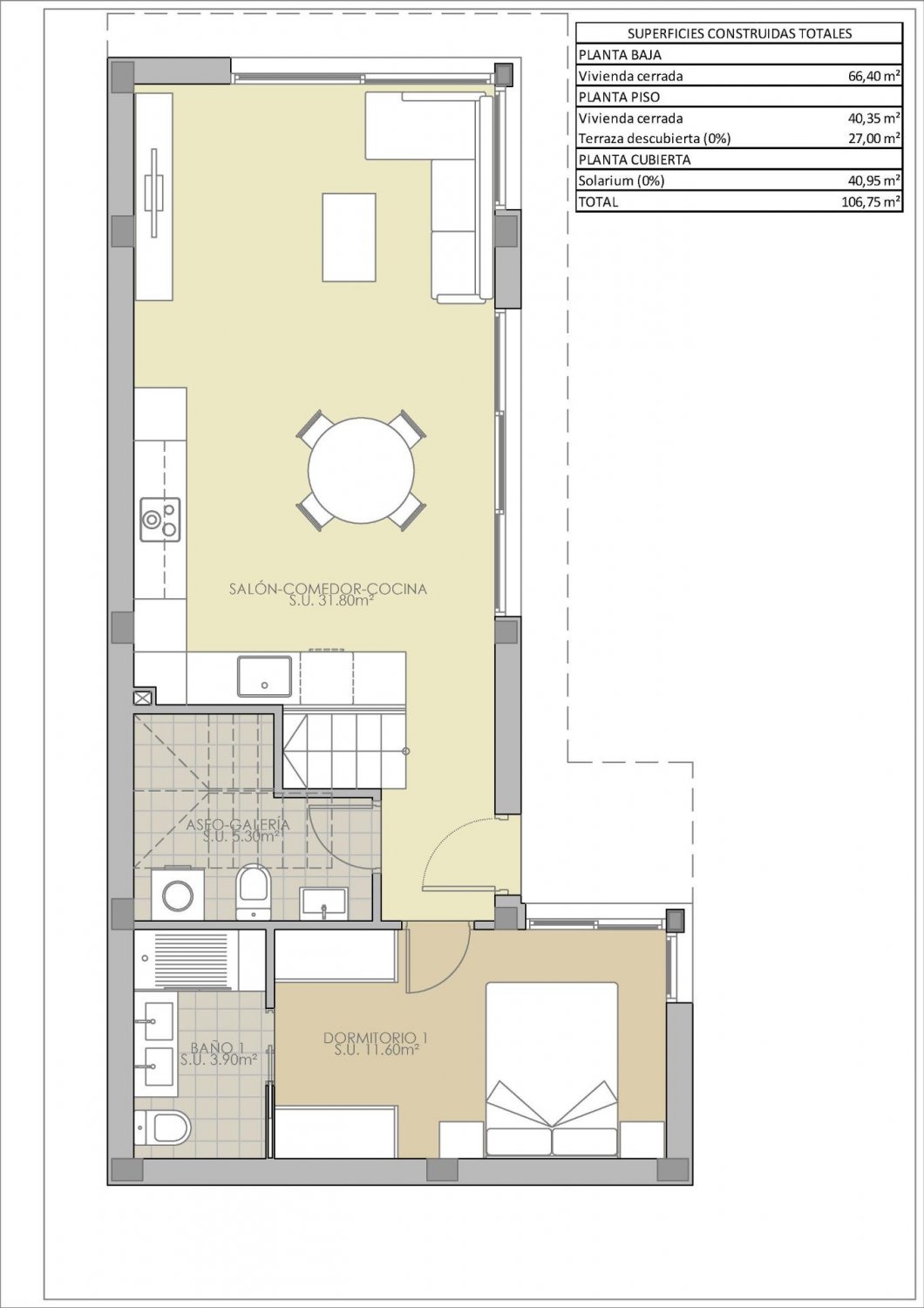 Villa Los Montesinos, Alicante, Spānijā 3 istabas, 90 m2 Nr. 111373