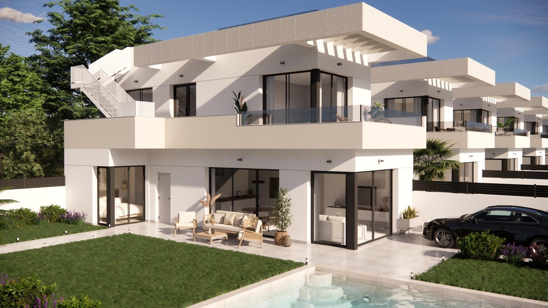 Villa Los Montesinos, Alicante, Spānijā 3 istabas, 90 m2 Nr. 111373