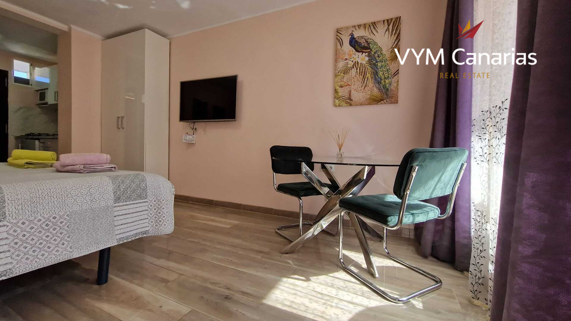 Apartamento en Playa de las Américas, Tenerife, España 1 habitación, 33 m2 No. 91697