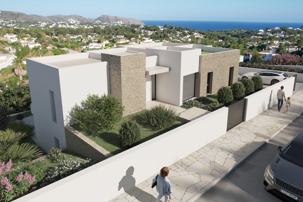 Villa in Moraira, Alicante, Spain 4 bedrooms, 252 sq.m. No. 84316