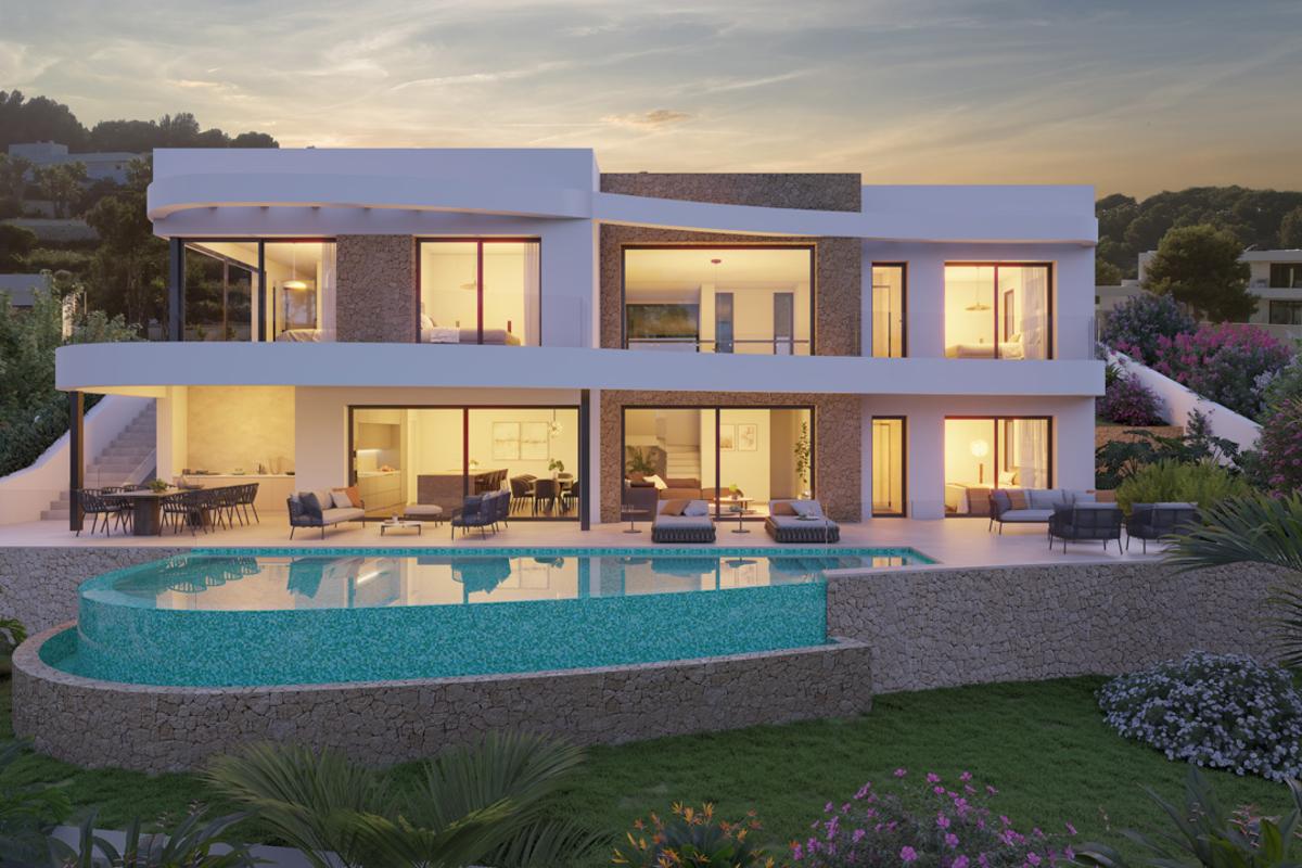 Villa in Moraira, Alicante, Spain 4 bedrooms, 252 sq.m. No. 84316
