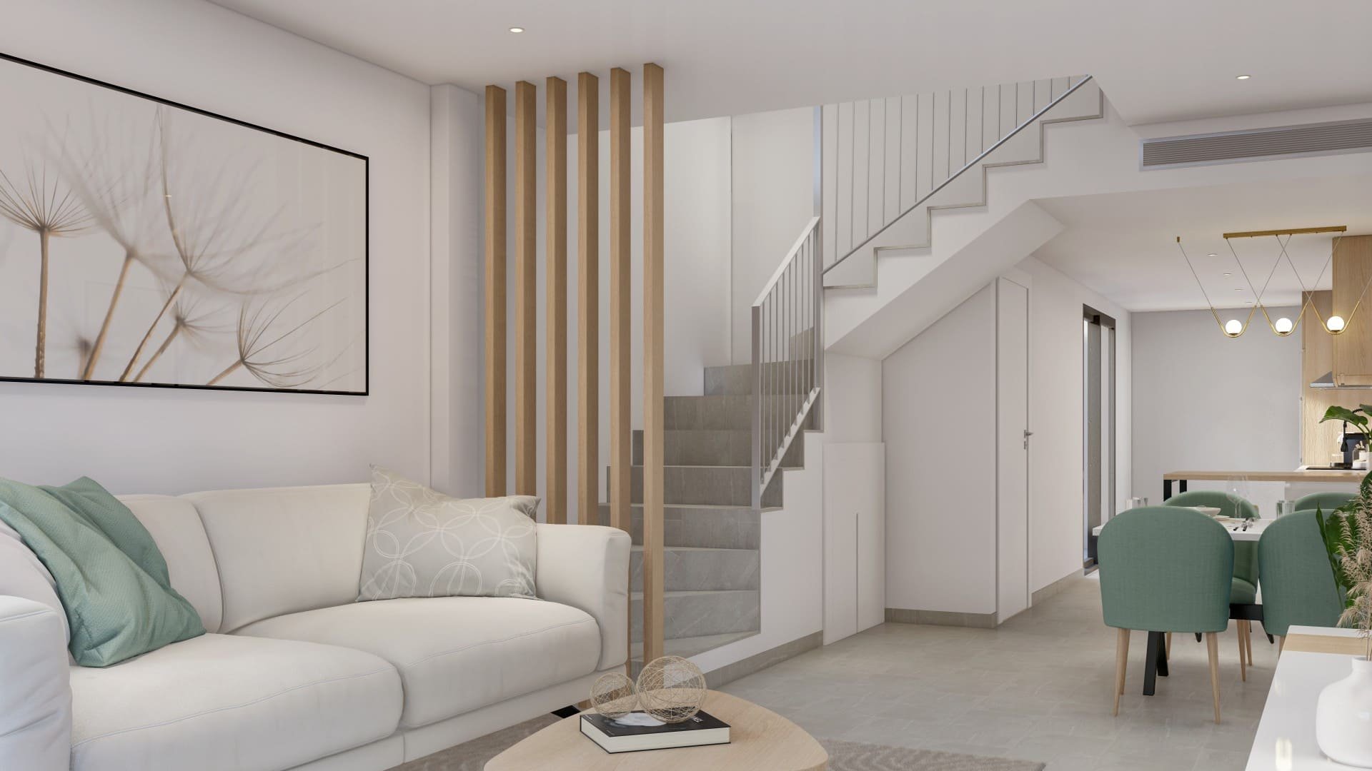 Radhus i Residencial Almirante, San Pedro del Pinatar, Murcia, Spanien 3 sovrum, 111.75 kvm. Nr. 90832