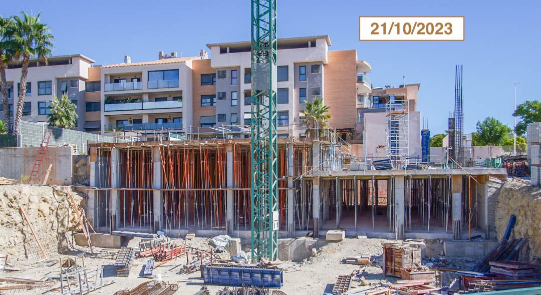 Lägenhet i Villajoyosa, Alicante, Spanien 2 sovrum, 63 kvm. Nr. 84275
