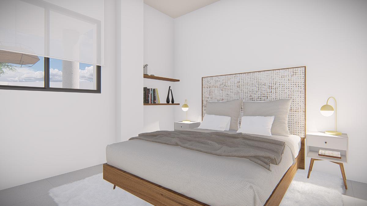 Lägenhet i Villajoyosa, Alicante, Spanien 2 sovrum, 63 kvm. Nr. 84275