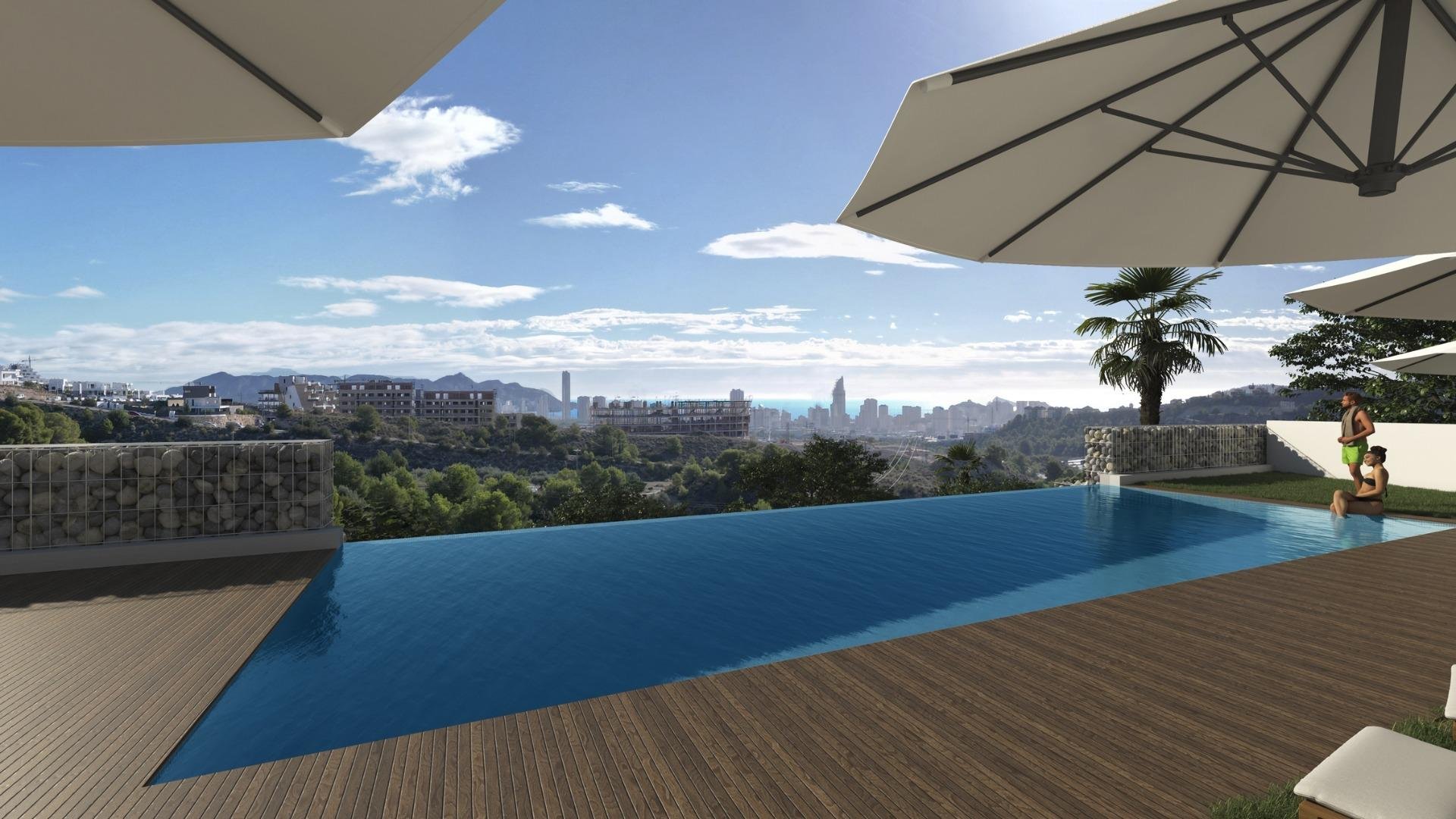 Lägenhet i Finestrat, Alicante, Spanien 2 sovrum, 72 kvm. Nr. 103416
