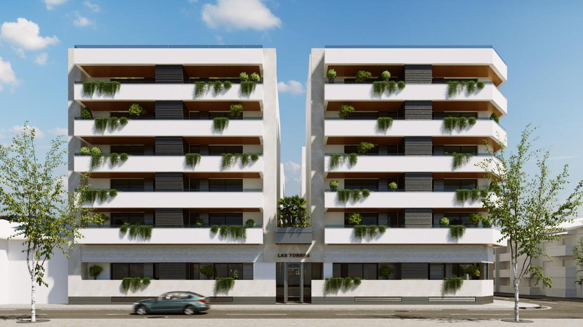 Wohnung in Almoradi, Alicante, Spanien 3 Schlafzimmer, 124 m2 Nr. 100035