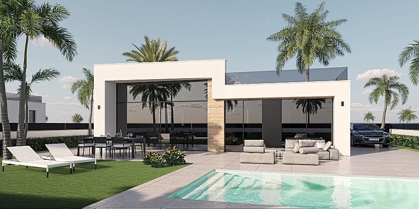 Villa in Condado de Alhama Golf Resort, Murcia, Spain 3 bedrooms, 109 sq.m. No. 103315