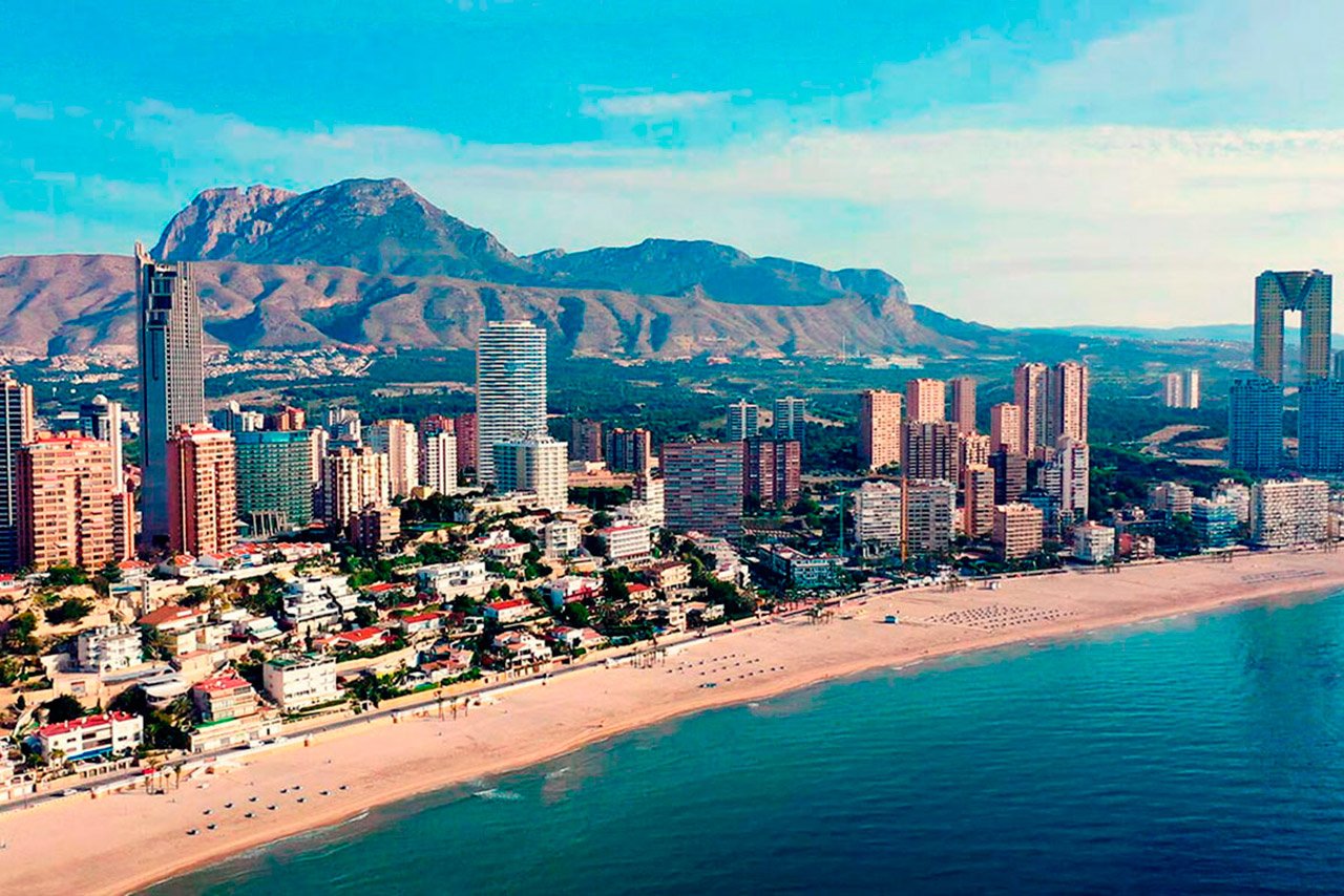 Huoneisto Benidorm, Alicante, Espanja 2 makuuhuonetta, 70 m2 No. 101642