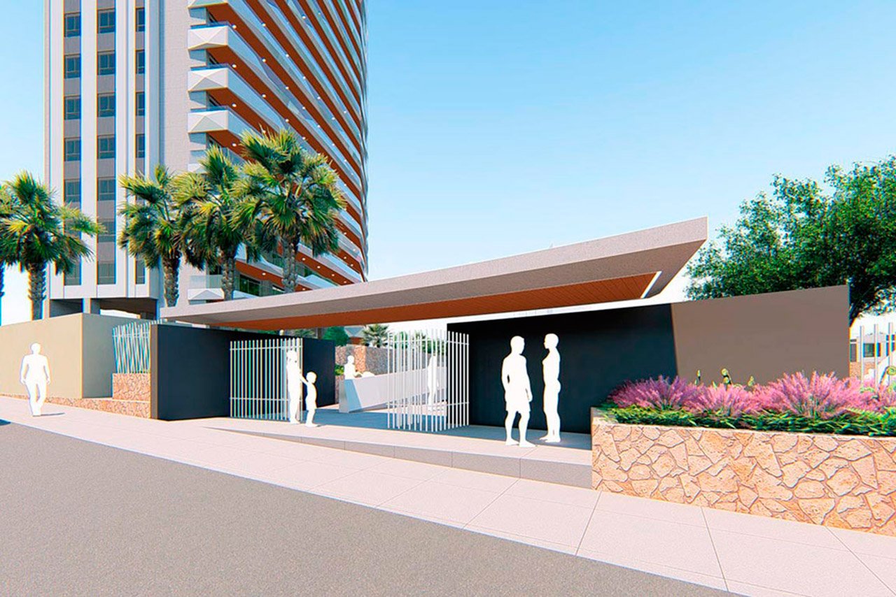 Huoneisto Benidorm, Alicante, Espanja 2 makuuhuonetta, 70 m2 No. 101642