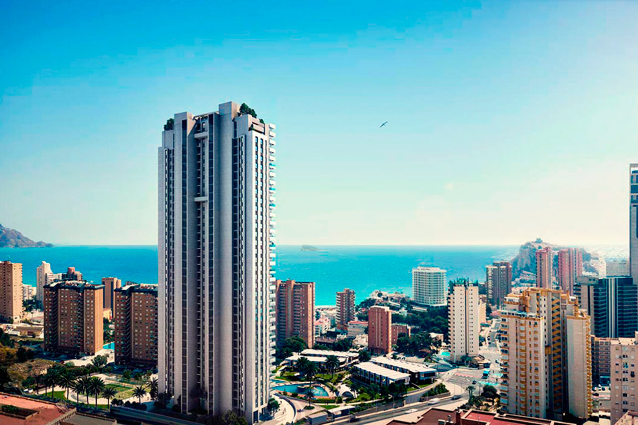 Huoneisto Benidorm, Alicante, Espanja 2 makuuhuonetta, 70 m2 No. 101642