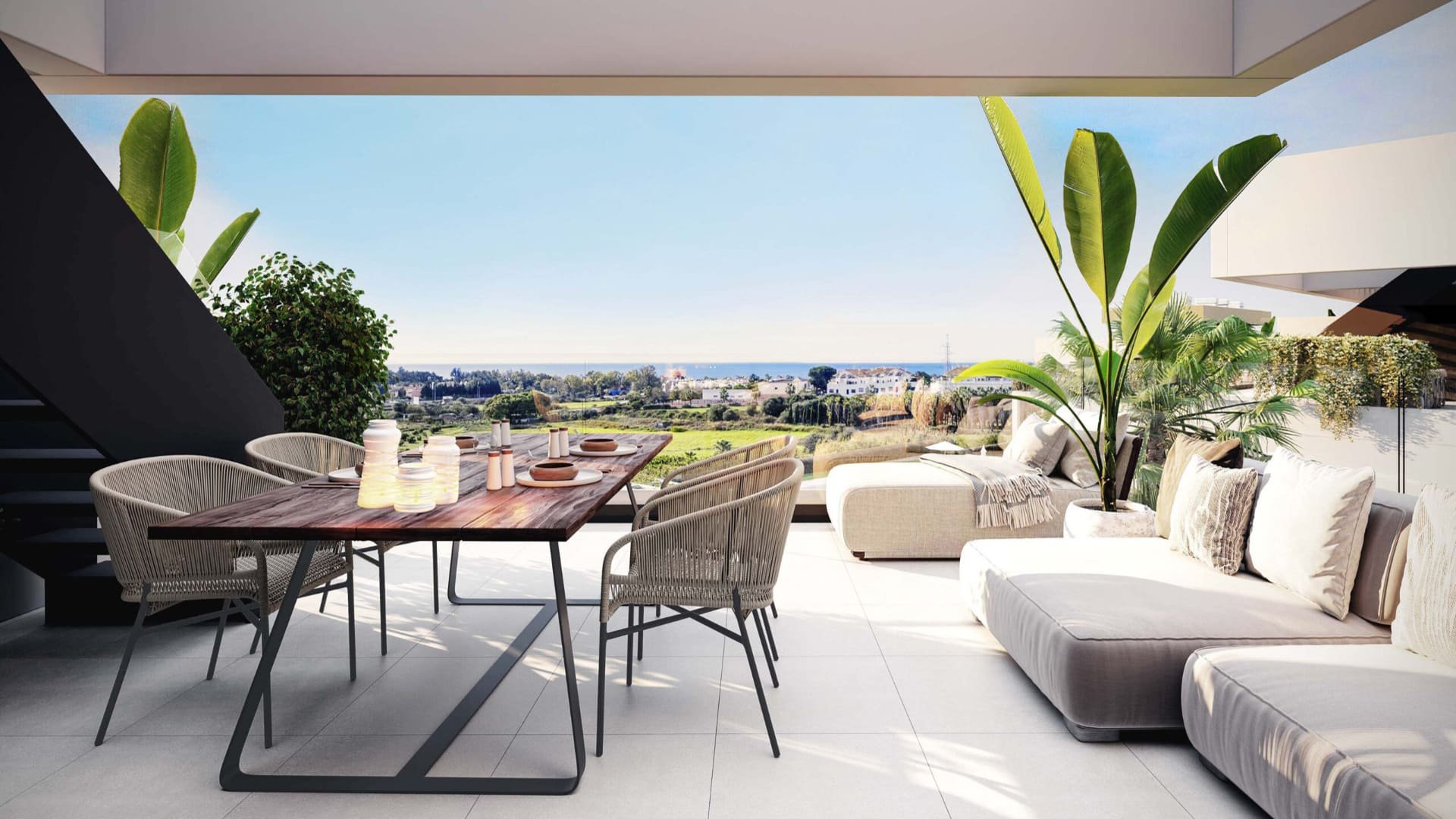 Apartment in Symphony Suites II, Cancelada, Malaga, Spain 3 bedrooms, 83 sq.m. No. 93754
