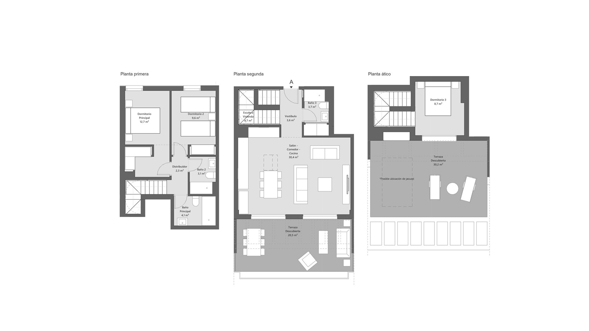 Apartment in Symphony Suites II, Cancelada, Malaga, Spain 3 bedrooms, 83 sq.m. No. 93754