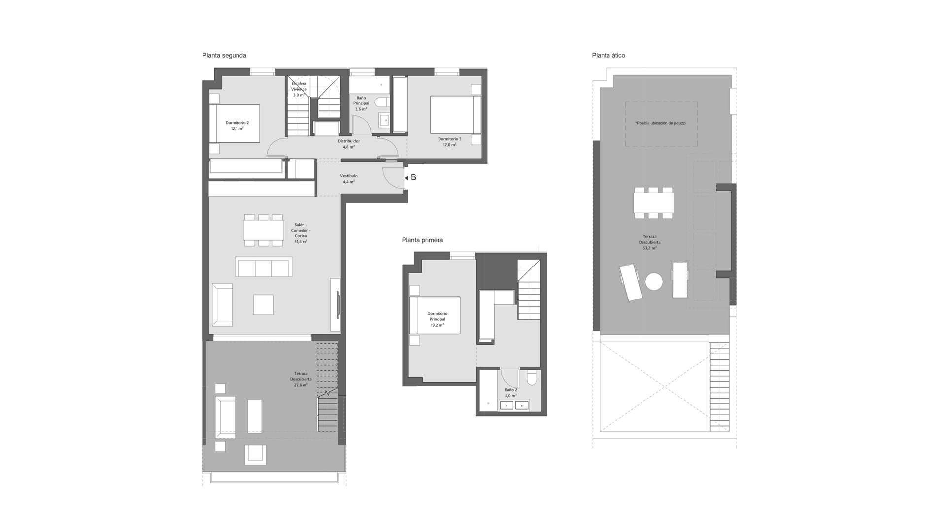 Huoneisto Symphony Suites II, Cancelada, Malaga, Espanja 3 makuuhuonetta, 95 m2 No. 93752