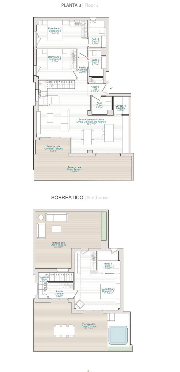 Apartament w Villajoyosa, Alicante, Hiszpania 3 sypialnie, 160.4 mkw. nr 99156